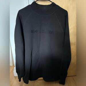 Mens Aime Leon dore black sweater size L